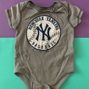 New York Yankee Onesie